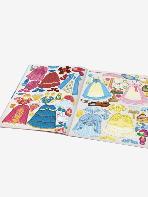 ELLA & MAX Rochie pentru prințesa EMMY - Carte cu autocolante