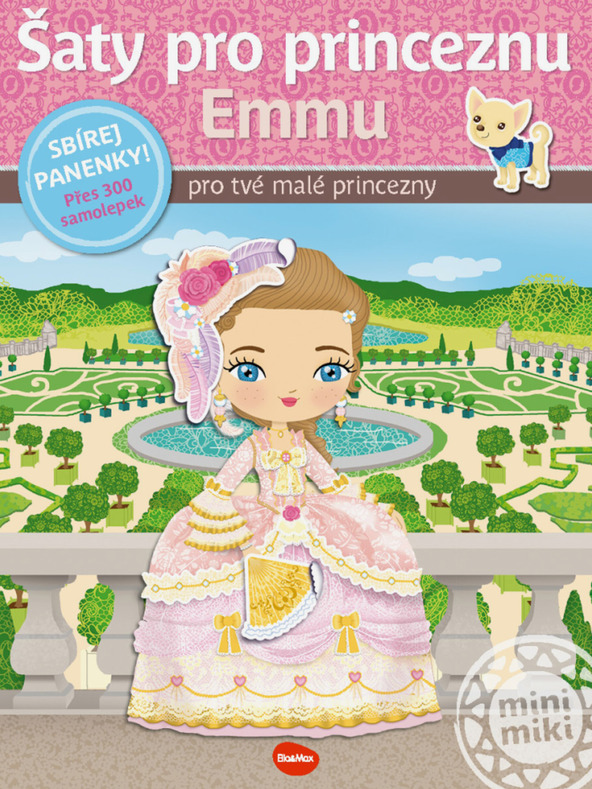 ELLA & MAX Rochie pentru prințesa EMMY - Carte cu autocolante