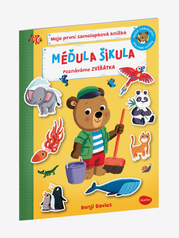 ELLA & MAX MÉDULA ŠIKULA: CUNOAȘTEM ANIMALELE - Carte de autocolante