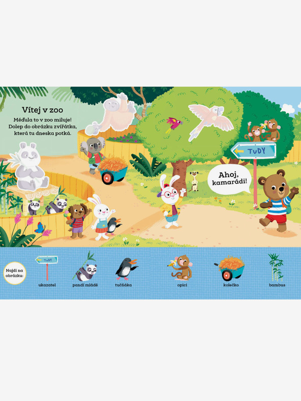 ELLA & MAX MÉDULA ŠIKULA: CUNOAȘTEM ANIMALELE - Carte de autocolante