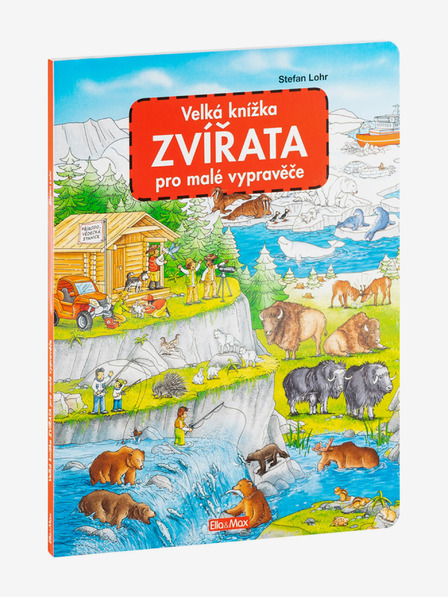 ELLA & MAX Carte mare cu animale pentru micii povestitori
