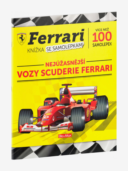 ELLA & MAX FERRARI, Scuderie Cars - Carte de abțibilduri