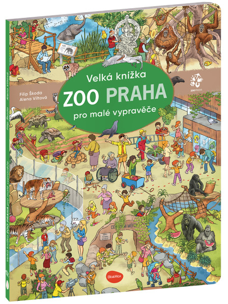 ELLA & MAX Cartea mare ZOO PRAHA pentru micii povestitori