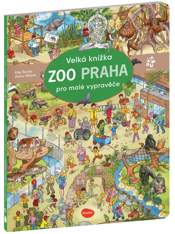 ELLA & MAX Cartea mare ZOO PRAHA pentru micii povestitori