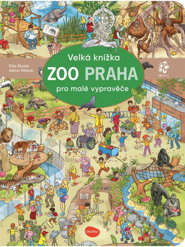 ELLA & MAX Cartea mare ZOO PRAHA pentru micii povestitori