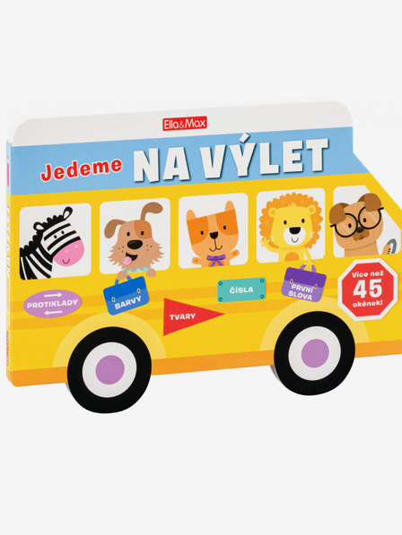 ELLA & MAX PLECARE ÎN CĂLĂTORIE - Carte ilustrată pentru cei mici