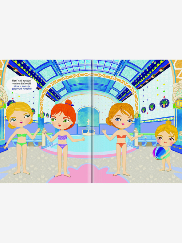 ELLA & MAX Rochii pentru SARA - Carte cu abțibilduri