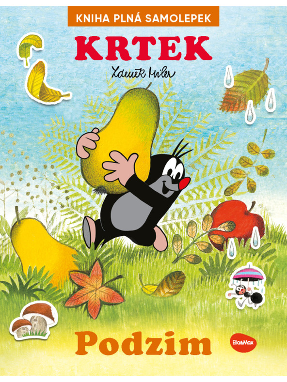 ELLA & MAX CÂRTIȚA și TOAMNA - Carte cu abțibilduri