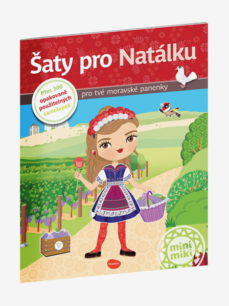 ELLA & MAX Rochii pentru NATALIA - Carte cu abțibilduri