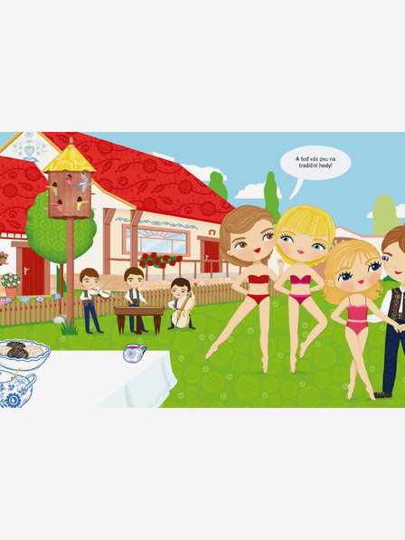 ELLA & MAX Rochii pentru NATALIA - Carte cu abțibilduri