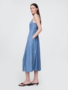 GAP Rochie maxi din denim cu buzunare GAP