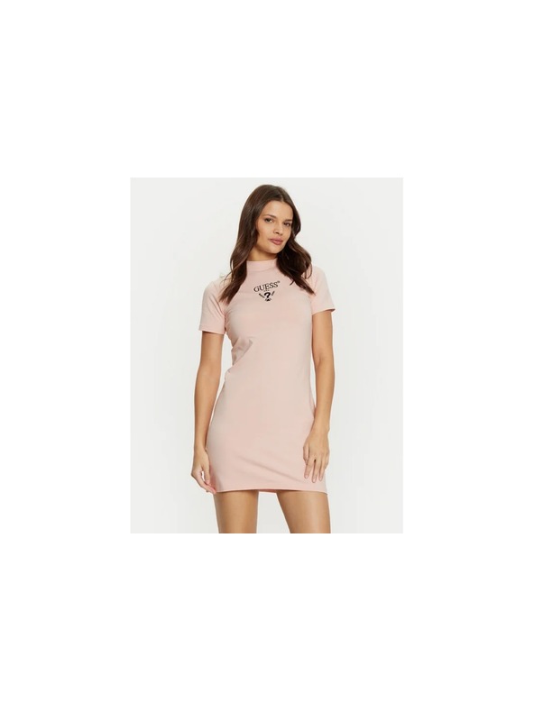 Guess Jeans Rochie mini roz G66B Guess jeans