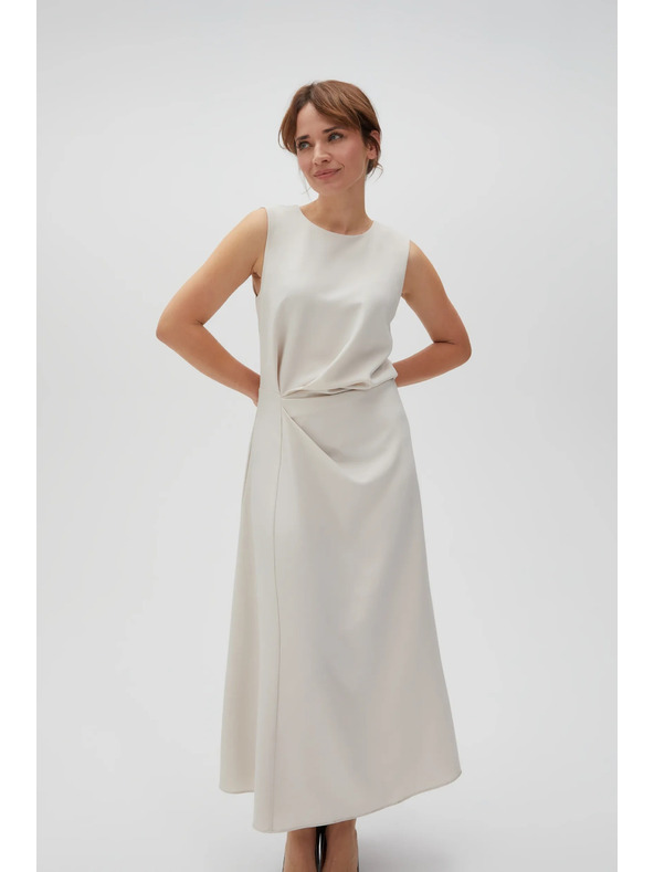 Moodo Rochie MOODO bej pentru femei