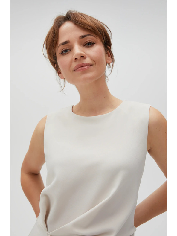 Moodo Rochie MOODO bej pentru femei