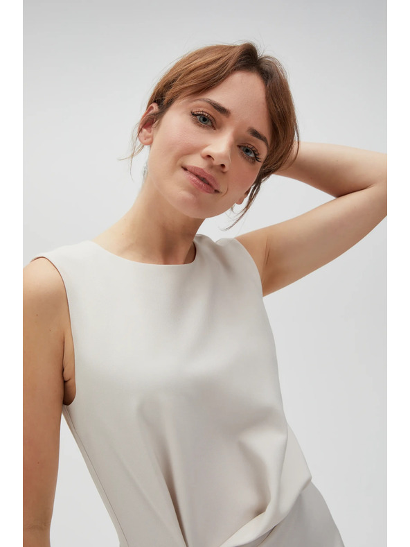 Moodo Rochie MOODO bej pentru femei