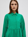 Moodo Rochie cămașă verde pentru femei Moodo