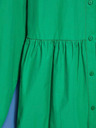 Moodo Rochie cămașă verde pentru femei Moodo