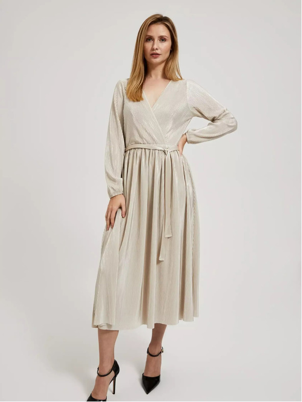 Moodo Rochie MOODO bej pentru femei