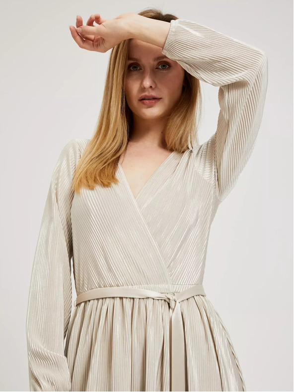 Moodo Rochie MOODO bej pentru femei