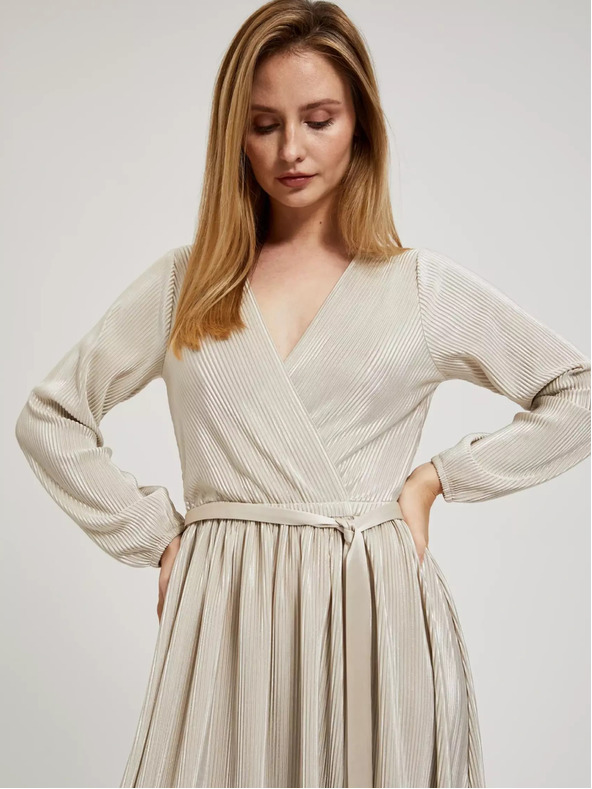 Moodo Rochie MOODO bej pentru femei