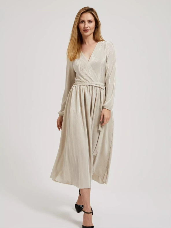 Moodo Rochie MOODO bej pentru femei