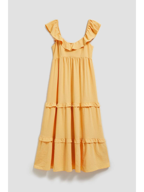 Moodo Rochie galbenă pentru femei Moodo