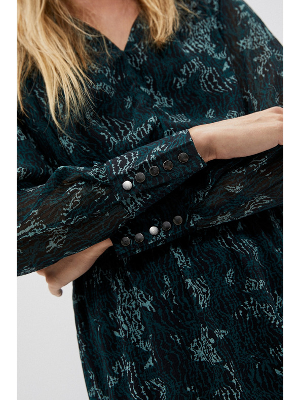 Moodo Rochie verde pentru femei Moodo