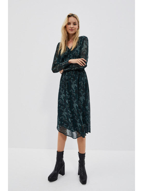 Moodo Rochie verde pentru femei Moodo