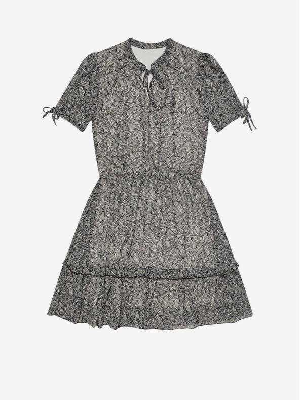 Moodo Rochie neagră cu model pentru femei Moodo