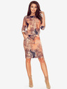 numoco Rochie sport - model cupru cu litere Numoco