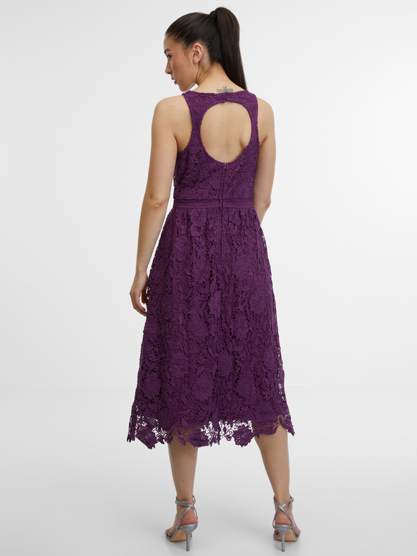 Orsay Rochie de dantelă mov pentru femei ORSAY