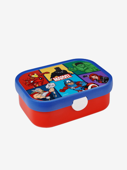 Mepal Cutie de gustări albastră și roșie pentru copii Mepal Campus Avengers