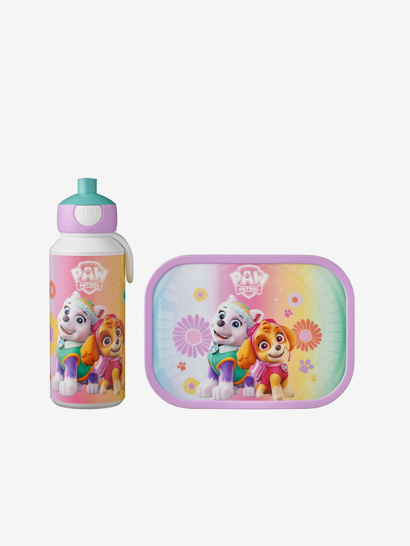 Mepal Set gustare galben și roz pentru copii Mepal Campus Paw Patrol Girls