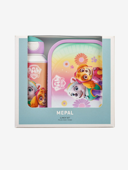 Mepal Set gustare galben și roz pentru copii Mepal Campus Paw Patrol Girls