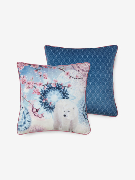 Hip Bedding 48 cm - Pernă reversibilă cu model albastru Home Hip Kodiak