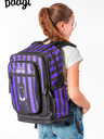 BAAGL  Rucsac școlar negru Cubic Wednesday Baagl
