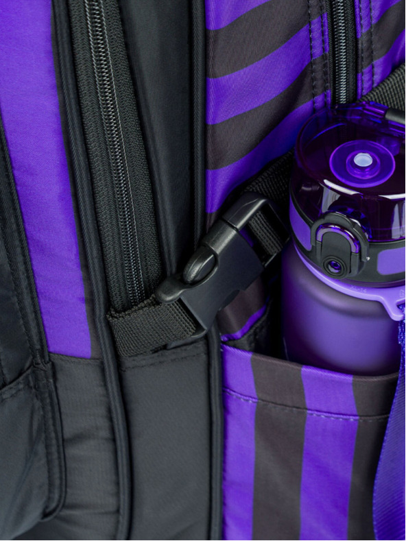 BAAGL  Rucsac școlar negru Cubic Wednesday Baagl