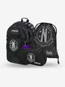 BAAGL  Black 3 SET Skate Wednesday Nevermore: rucsac, penar, geantă Baagl