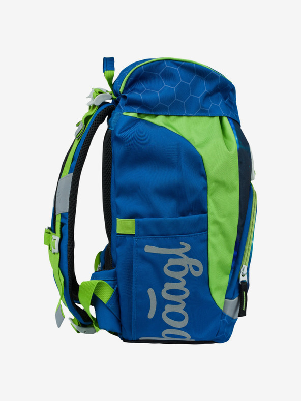 BAAGL  Rucsac școlar albastru Airy Soccer Ball Baagl