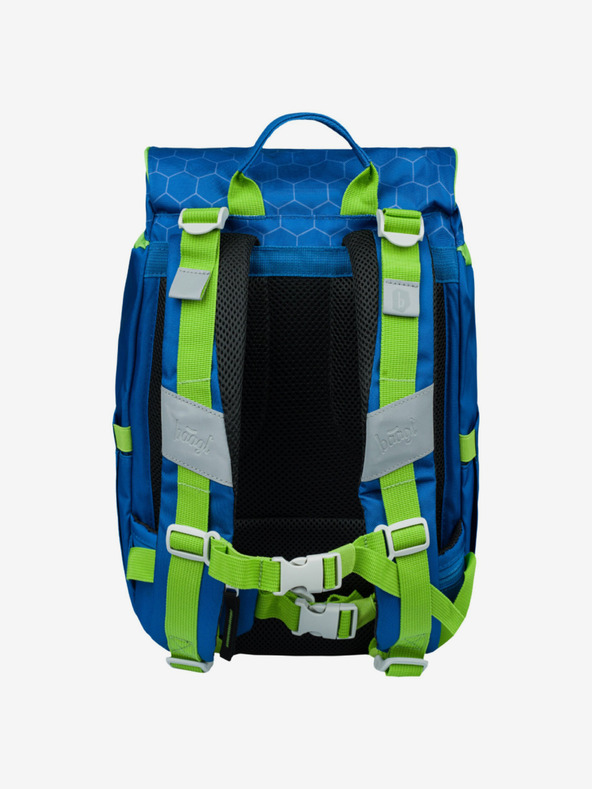 BAAGL  Rucsac școlar albastru Airy Soccer Ball Baagl