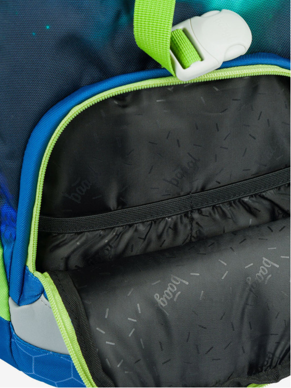 BAAGL  Rucsac școlar albastru Airy Soccer Ball Baagl