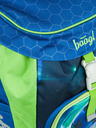 BAAGL  Rucsac școlar albastru Airy Soccer Ball Baagl