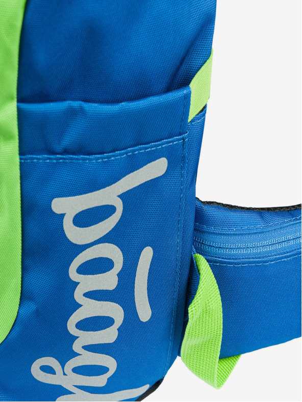 BAAGL  Rucsac școlar albastru Airy Soccer Ball Baagl