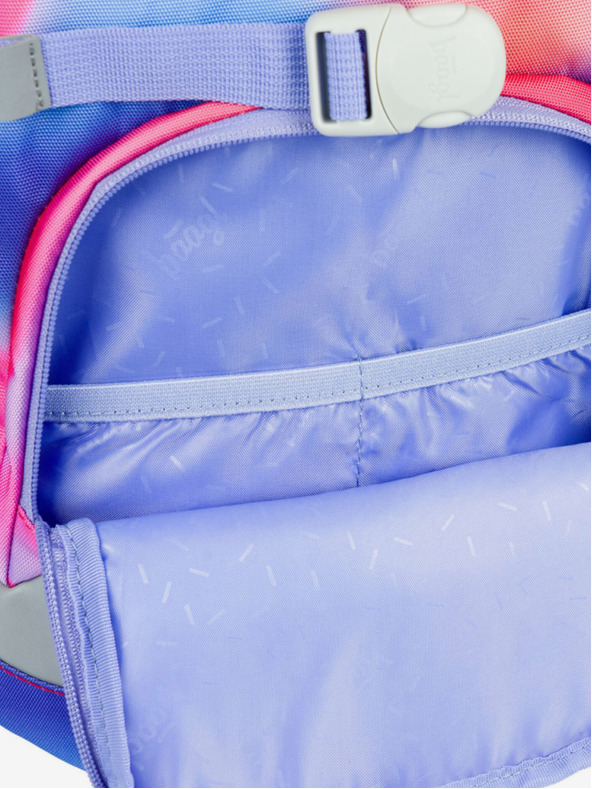 BAAGL  Rucsac școlar roșu Airy Hippie Baagl