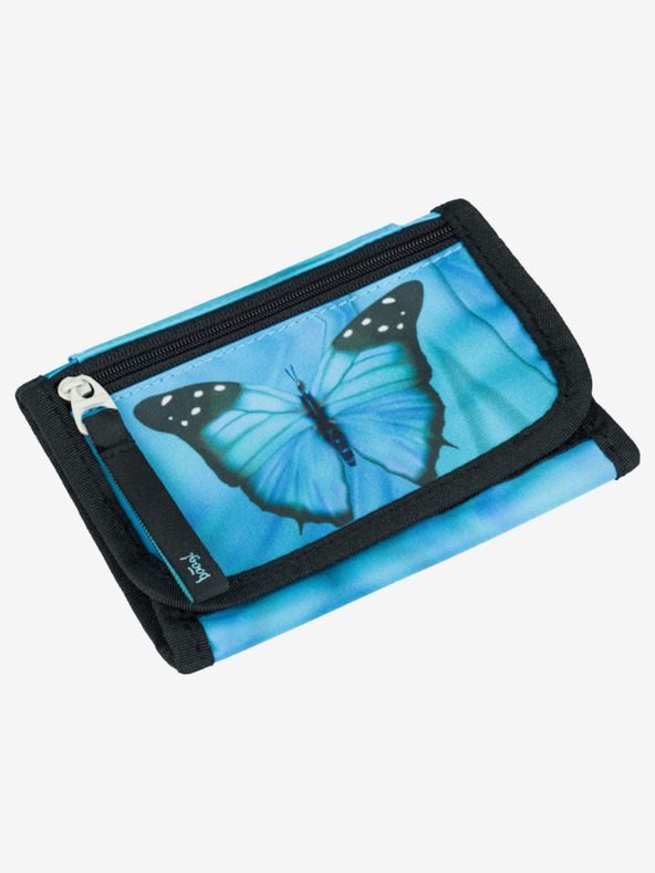 BAAGL  Portofel albastru Baagl Butterfly Neck Wallet
