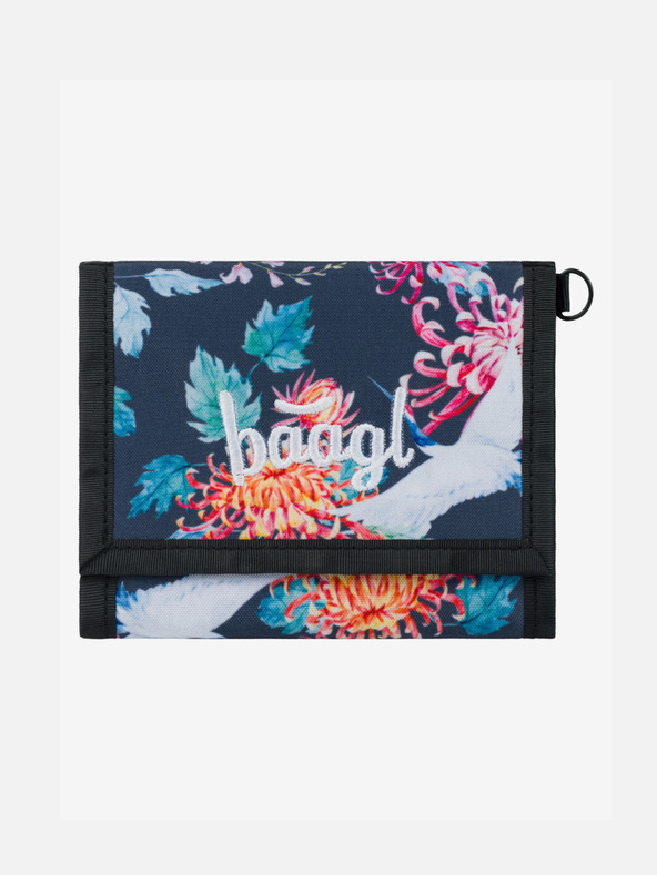 BAAGL  Portofel verde Baagl Birds