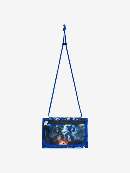 BAAGL  Portofel negru pentru gât Baagl Robots