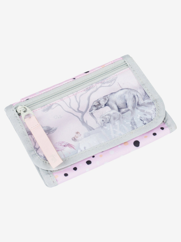 BAAGL  Portofel pentru gât Baagl Safari roz