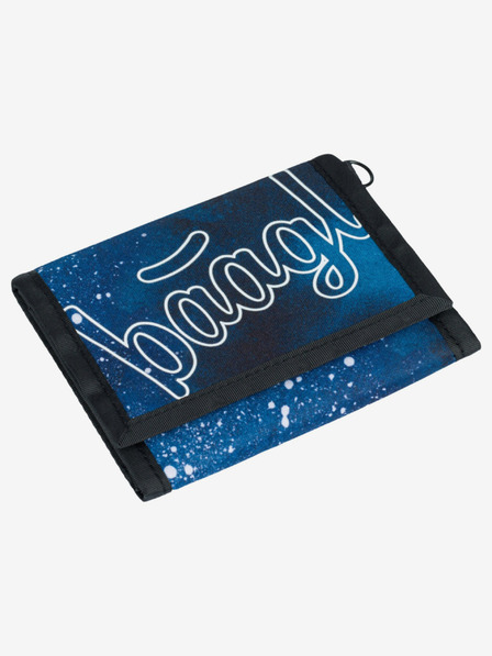 BAAGL  Portofel albastru Baagl Steel