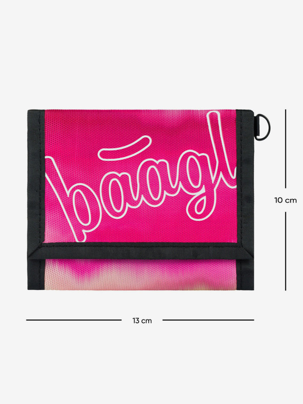 BAAGL  Roz Portofel Baagl Pink Stripes
